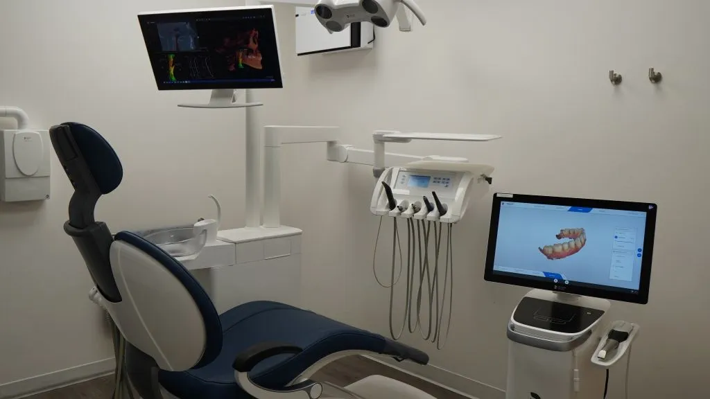 treatment area of dental clinic in walnut grove, bc
